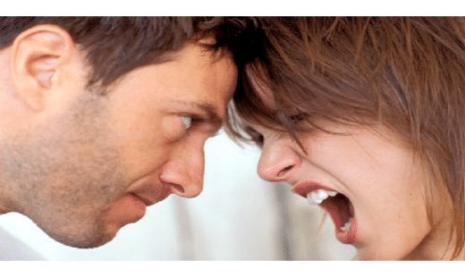 Wife shouting at husband - arguing constantly
