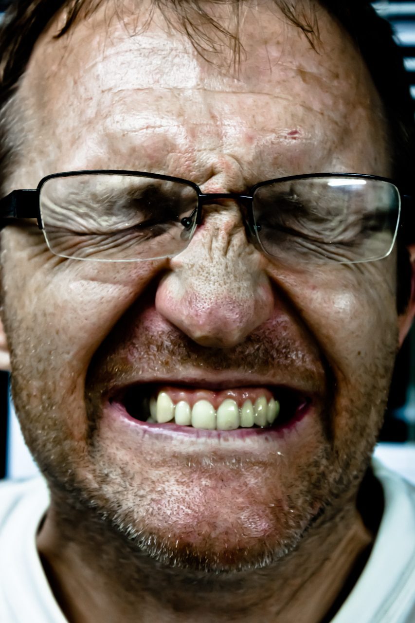 Uncomfortable husband