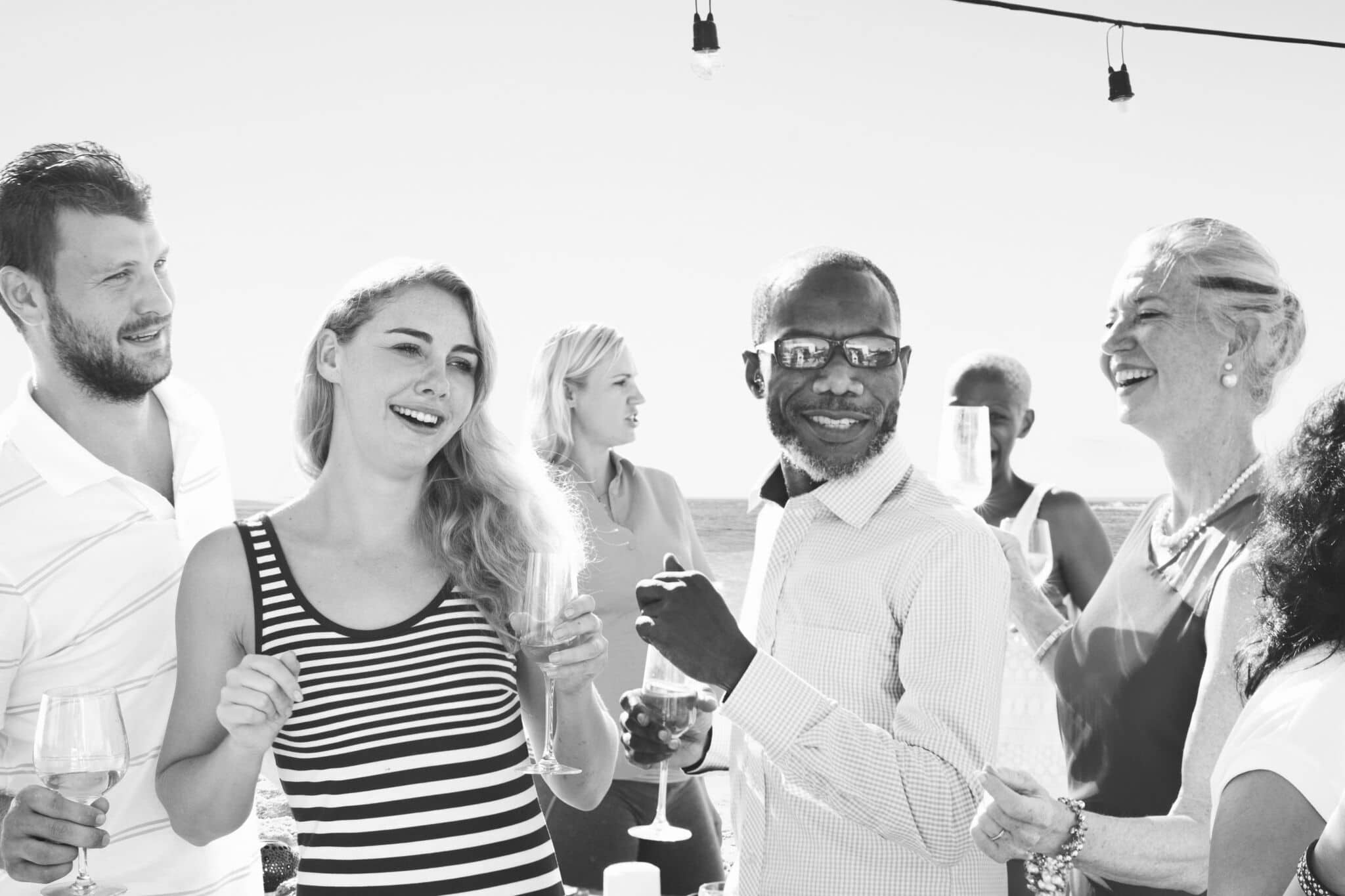 Wife is happier around other people