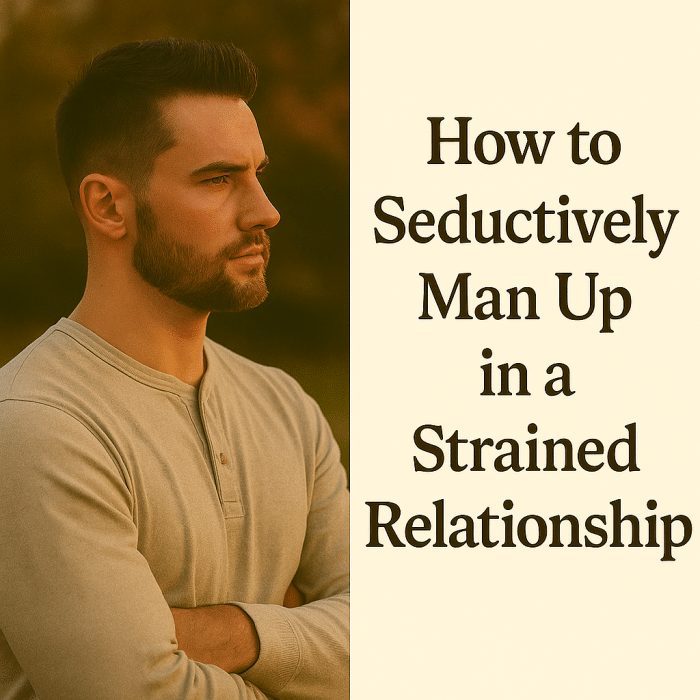 How to Seductively Man Up in a Strained Relationship