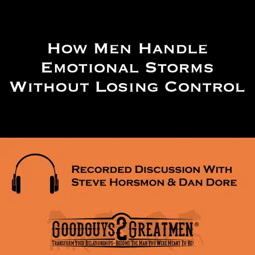 How Men Handle Emotional Storms Without Losing Control